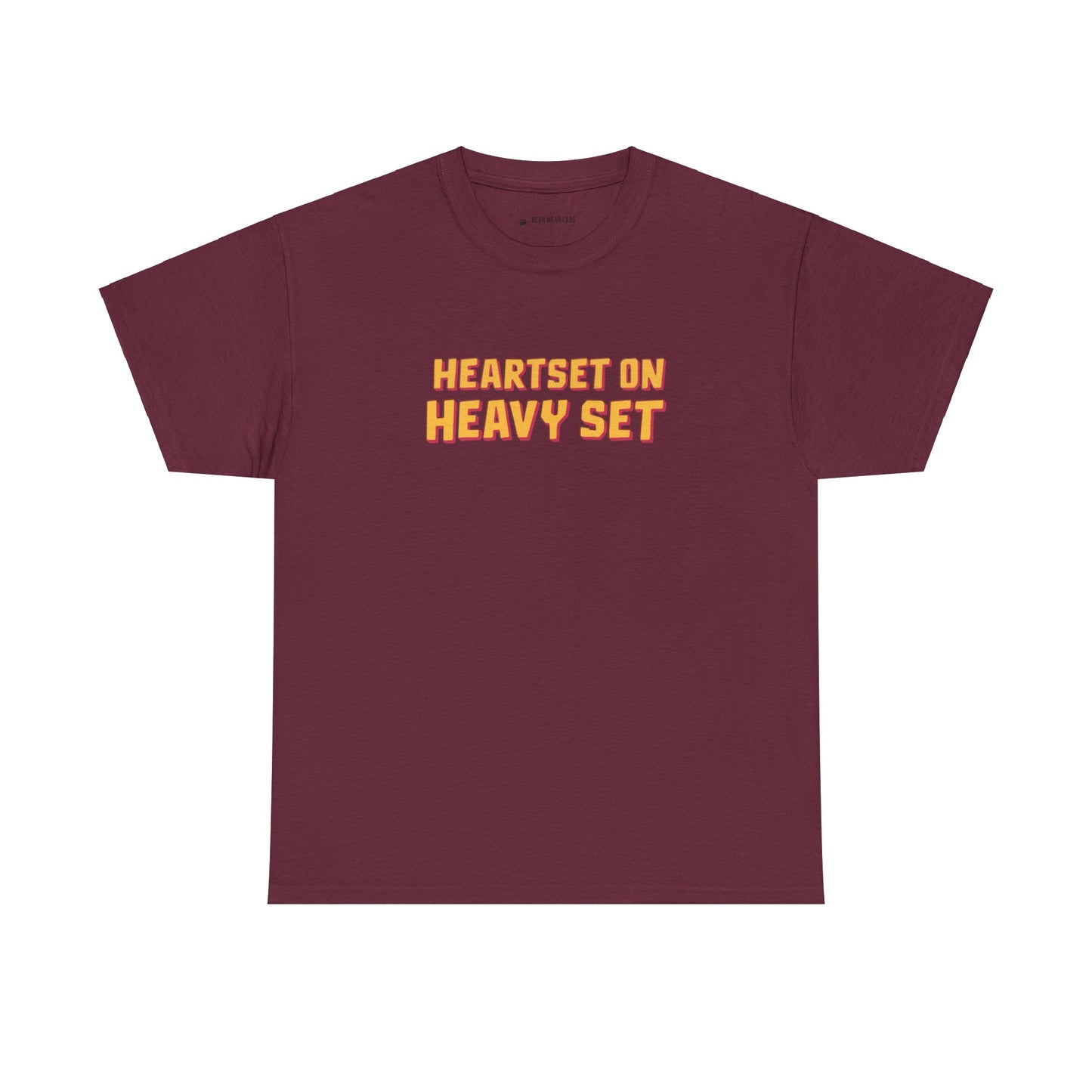 Heart set on Heavy set (Text only)