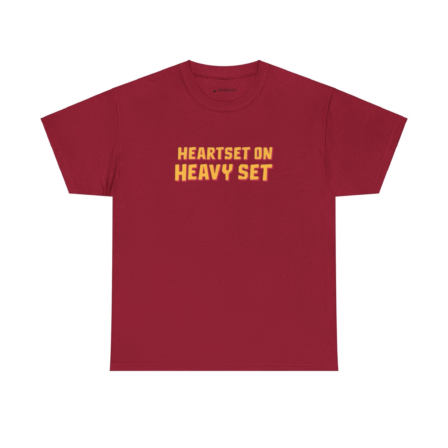 Heart set on Heavy set (Text only)